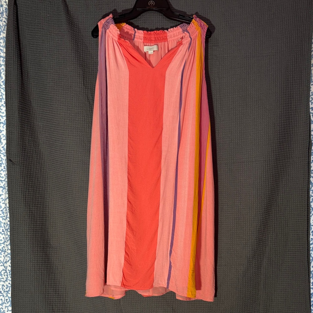 Multicolor Sleeveless Dress